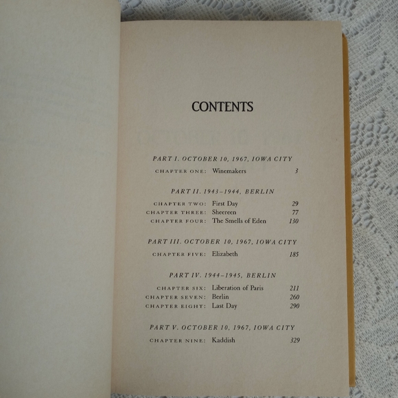 1986 First Edition Berlin Wild Elly Welt World War II Novel W/ Dust Jacket - Picture 10 of 10